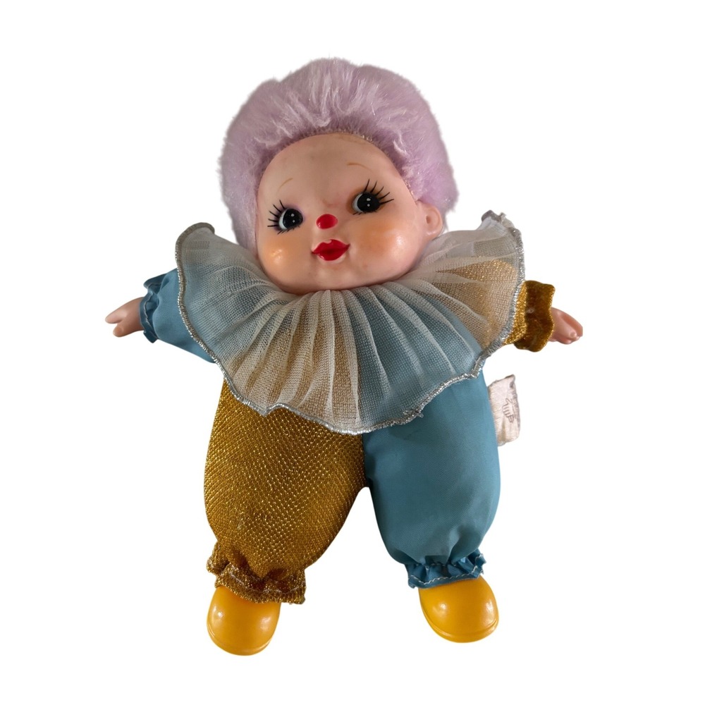 Vintage 1982 Applause Knickerbocker Candice the Clown‎ Doll Sekiguchi 6.5 Inch